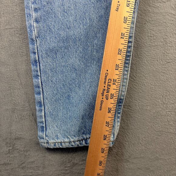 Vintage Levi's 512 Jeans Womens Size 11 Blue Denim Slim Fit Tapered Leg Made USA - Picture 7 of 10